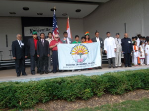 Bharathi Theertha Independence Day in Naperville
